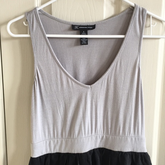 INC Silk Ruffled Dress - Picture 2 of 5